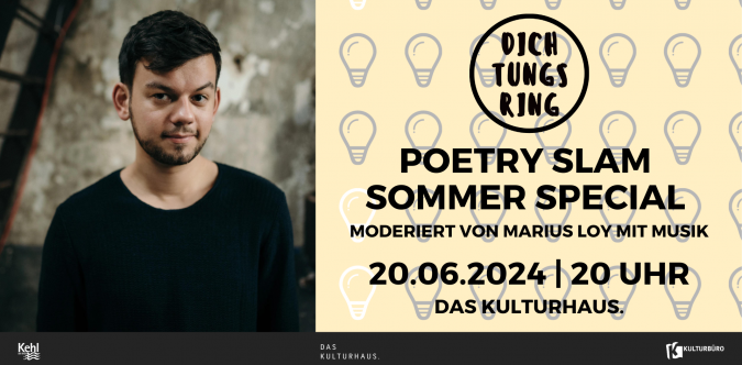 Der Poetry Slam im Sommer Special im Kulturhaus