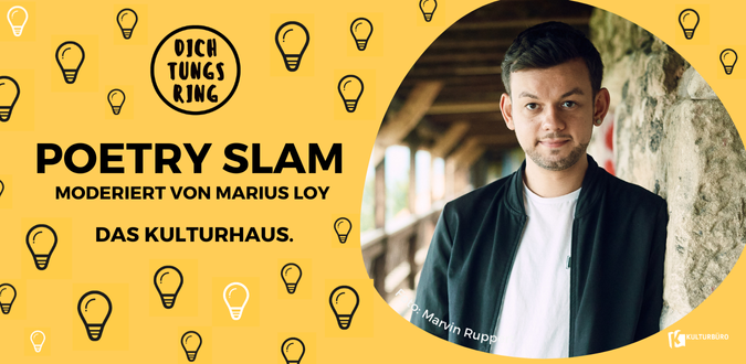 Poetry Slam im Kulturhaus am 26.09.2026